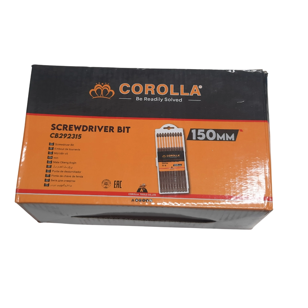 CB292315 mũi bắn vít 150mm, mũi vít chống trượt, Corolla, CB292315 screwdriver bit 150mm, anti slip bit, Corolla