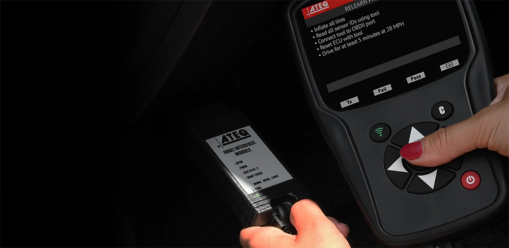 Thiết bị ATEQ OBD2 Module, obd2 module, ateq vt56, reset tpms, relearn tpms, obdii