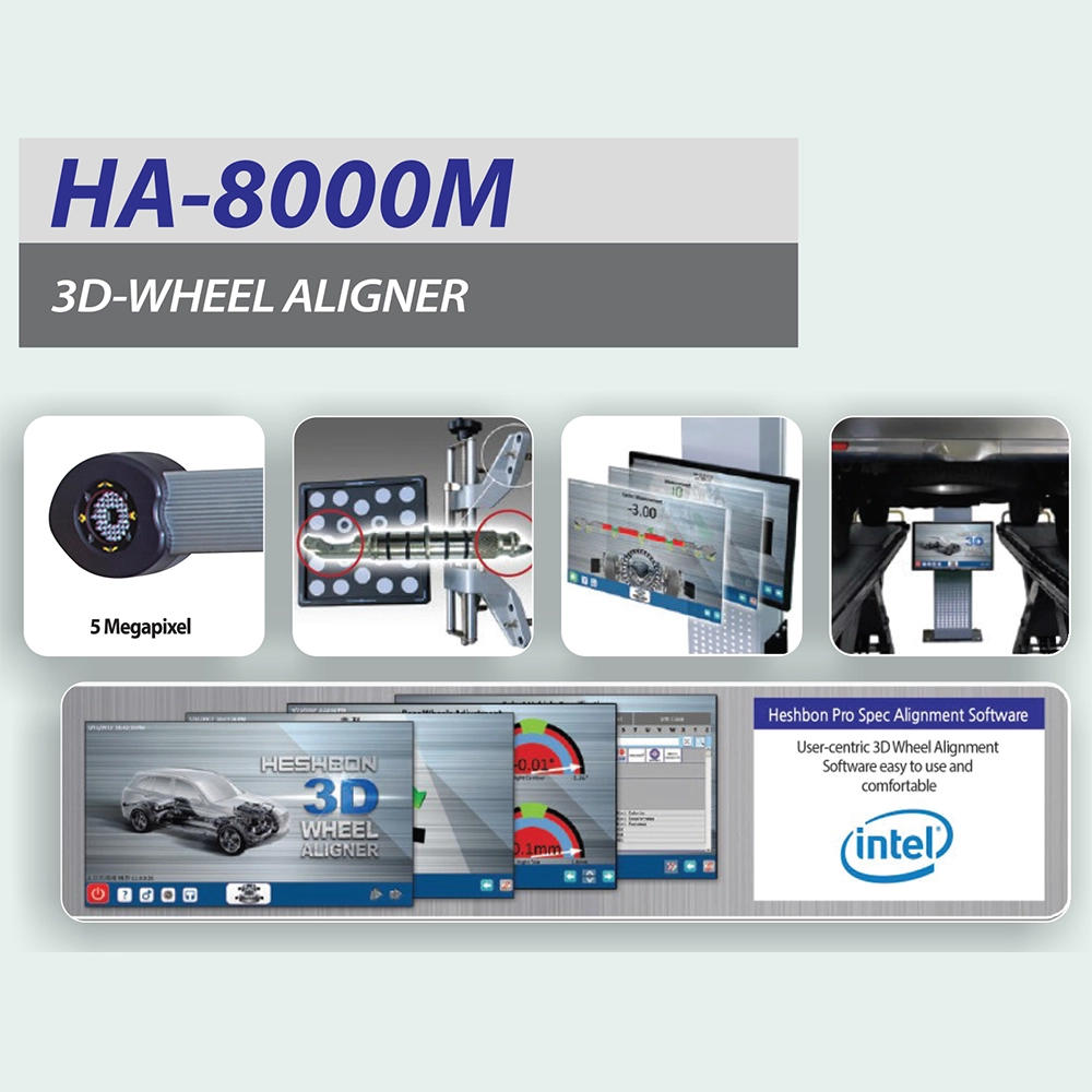 Heshbon HA-8000M 3D-Wheel Aligner
