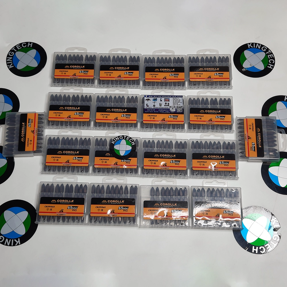 CB291565 vít siêu cứng S2 PH2 65mm bền chắc, CB291565 S2 PH2 65mm double use screwdriver bit