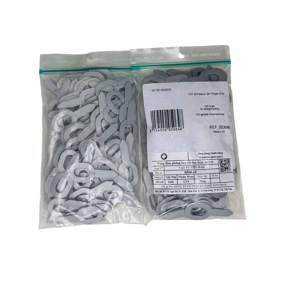 100 true pulling rings Gys 050648