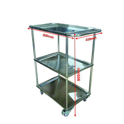 Xe chở dụng cụ ba tầng inox K155.5048-3